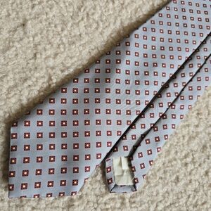 🌈 Watson Brothers Men’s Tie | Geometric Diamond Print | 100% Silk